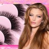7 Pairs False Eyelashes Natural Looking Lashes Wispy Soft Faux