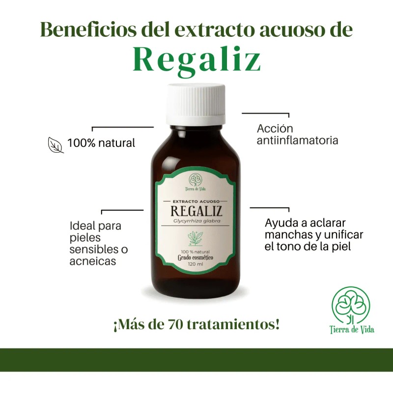 Extracto Acuoso De Regaliz - Uso Cosmético 60ml