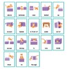 Lachilly Prepositions English Words Learning Flashcards, High Frequency Words, Beginning