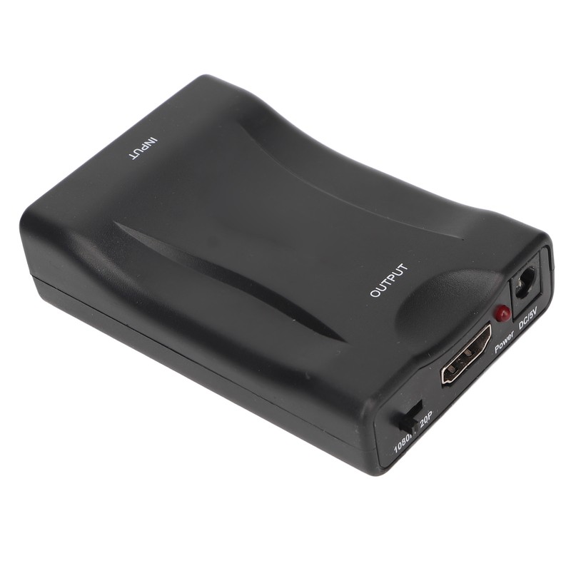 SCART to HD Multimedia Interface Adapter Support 720p 1080P Output
