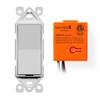 Levven Single-Pole Dimming Wireless Switch Kit - Decorator-Style Switch, Wireless