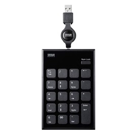 Sanwa Supply NT-21UBK Winding USB Numeric Keypad