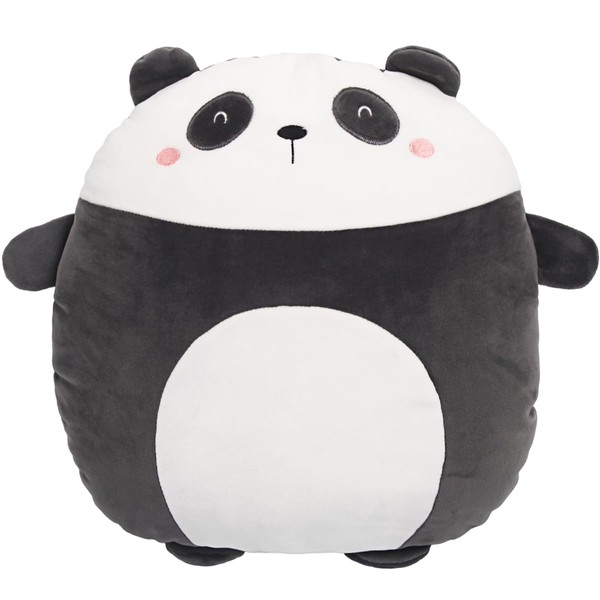 ARELUX 16in Soft Panda Anime Plush Pillow Cute Stuffed Animal Plush Toy Kawaii Plushies Room Decor Christmas Decorations Gifts for Women Kids Birthday