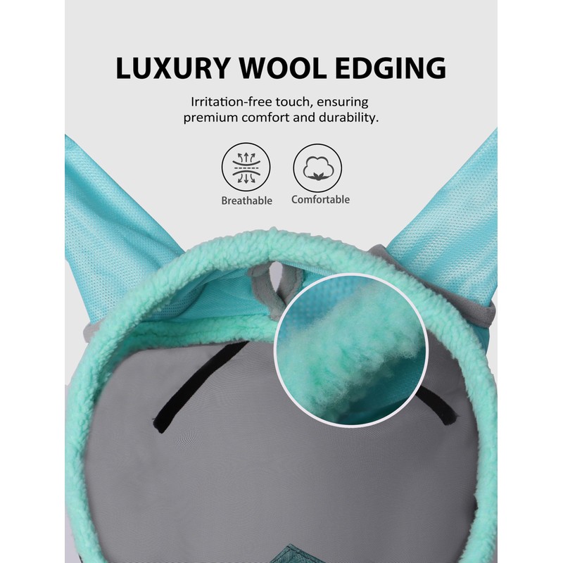 Harrison Howard Horse Fly Mask UV Protective Fine Mesh with