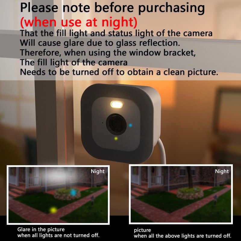 Teccle Window Mount for Blink Mini 2 (2024 Release) ,