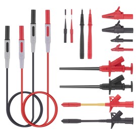 Electronic Test lead kit,WGGE WG-017 Multimeter test lead set, Automotive Electronic Connectors Cables Hand Tool Tester