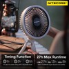 Nitecore NEF10 Multifunctional Portable Electric Fan with LED Ring Light,
