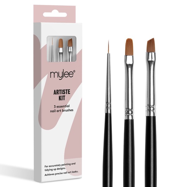 Mylee Kit Artiste per Nail Art Gel e Applicazione Smalto. Strumento per Manicure di Qualità Professionale, Ideale per l’Uso a Casa o in Salone
