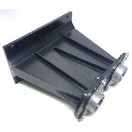 LASE 8" x 4.5" Dual 1 3/8" Screw-On Line Array Compression Horn (Auto, Pro Audio)