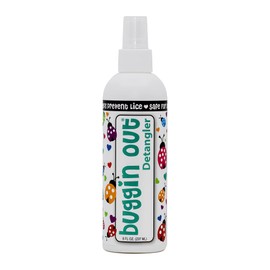 buggin out Detangler Spray | No More Lice | No More Tangles | Safe For Kids | Use Daily | 8oz