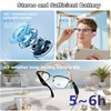 Yosugar Smart Translation Glasses with AI,Smart Bluetooth Glasses for Men,