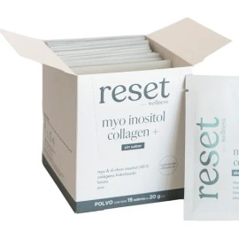 Reset Myo Inositol Collagen+ Sin Sabor En Sachets Caja C/15