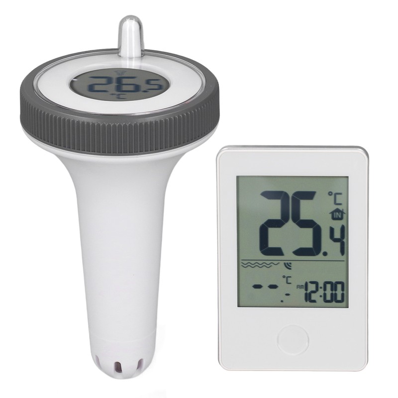 Wireless Pool Thermometer LCD Display 0.1℃ Accuracy Waterproof Digital Floating