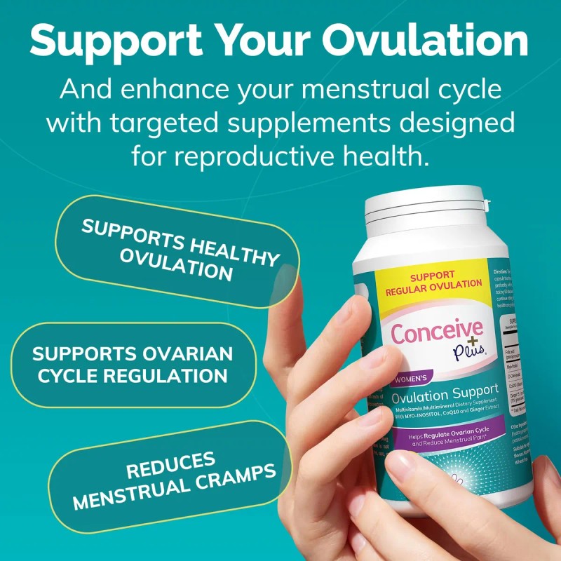 Conceive Plus Ovulación Y Fertilidad Pcos 180 Cápsulas