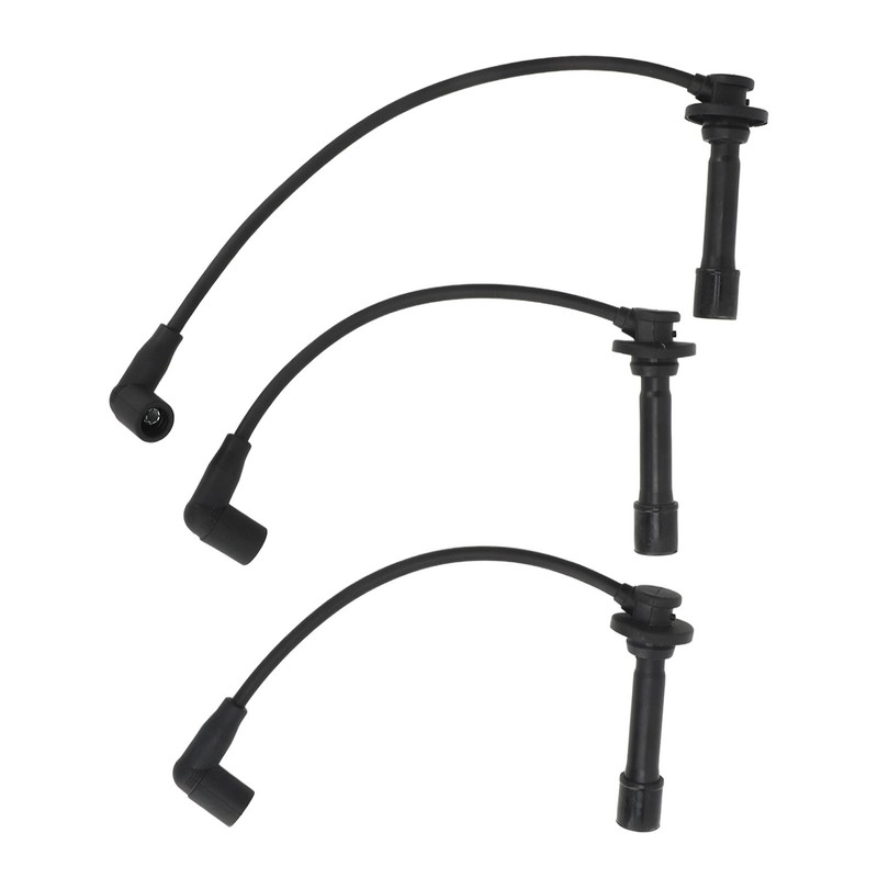 3Pcs Spark Plug Wire Kit Easy Installation MIA11722 Replacement for