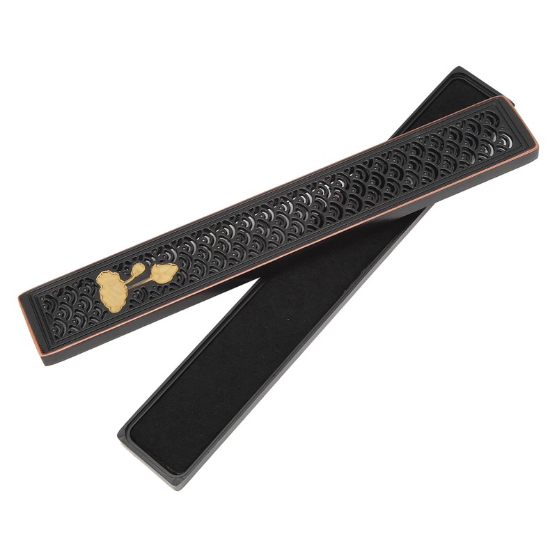 Lying Incense Box Aluminium Alloy Ornament Sandalwood Line Incense Box