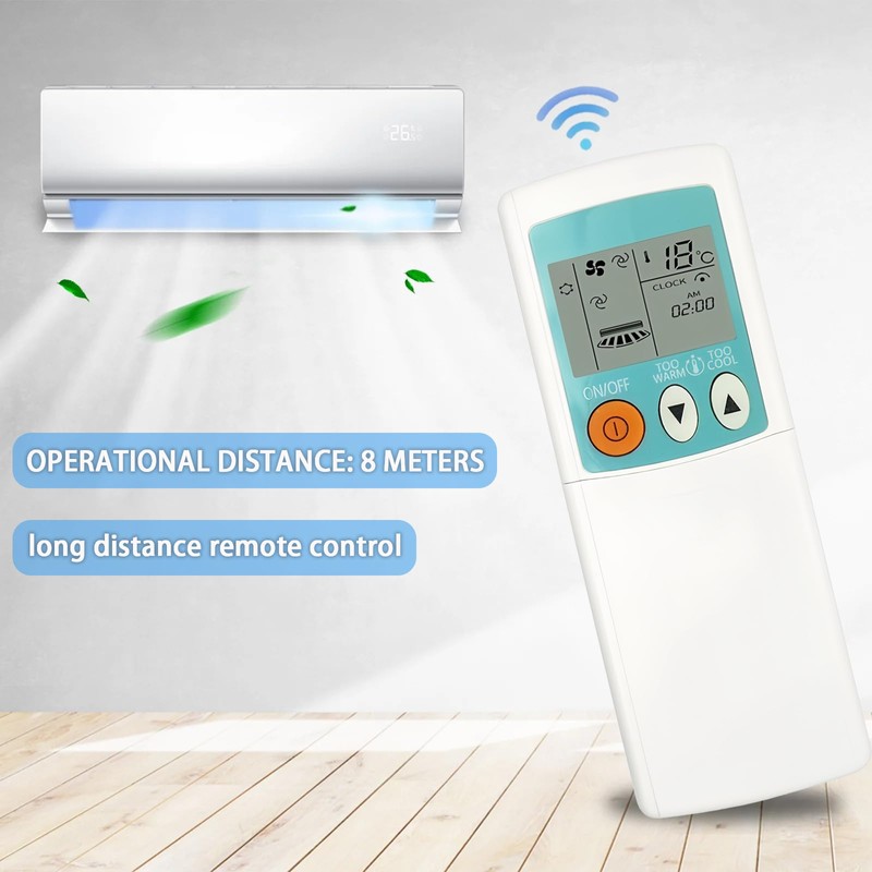Replacement Remote Control for Mitsubishi Air Conditioner MSZ-A12NA MSZ-A15NA MSZ-D30NA