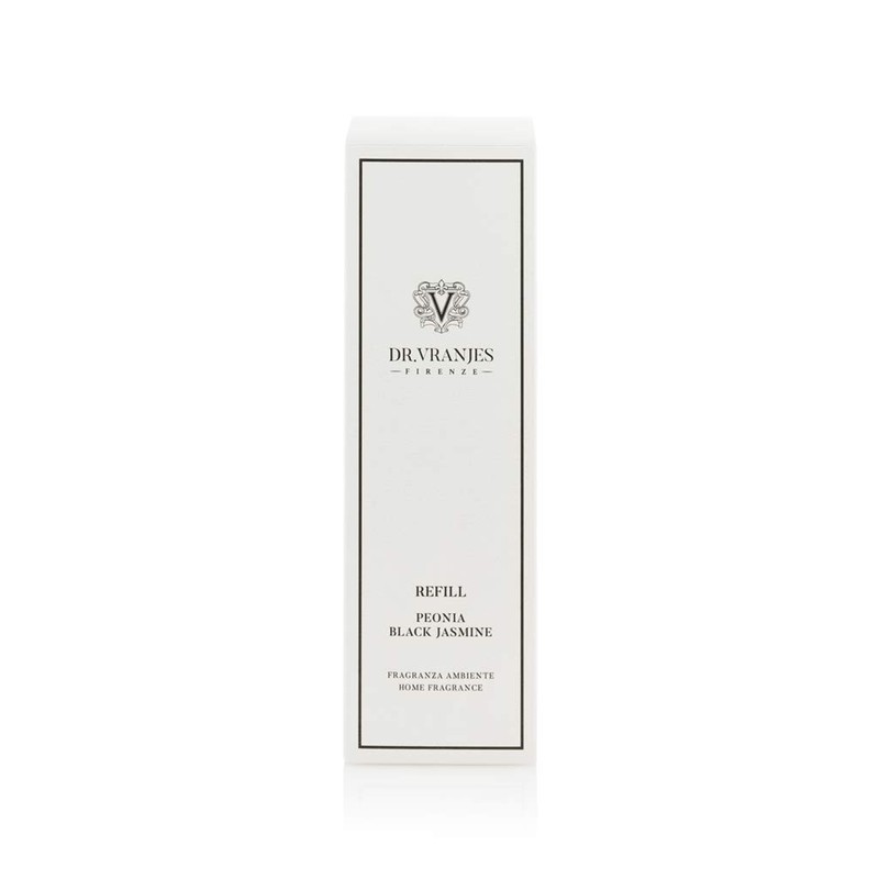 Dr. Vranjes Peonia Black Jasmine Refill 500 ml with White