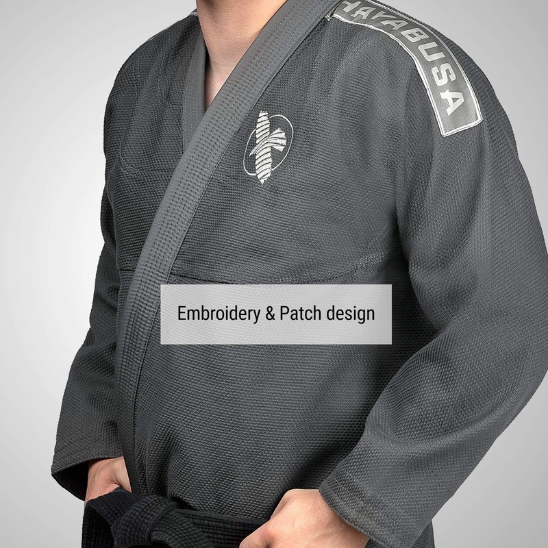 Hayabusa Lightweight Jiu Jitsu Gi - Grey, A1