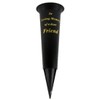 Special Graveside Memorial Grave Spiked Flower Vase In Loving Memory Special Memorial Vase for Graves - Plastic Cemetery Flower Holder with Spike, (1, Friend)