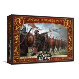 CMON A Song of Ice and Fire Tabletop Miniatures Game Lannister Guardsmen Unit Box - Bolster Your Army with Loyal Soldiers! Strategy Game for Adults, Ages 14+, 2+ Players, 45-60 Min Playtime, CMON