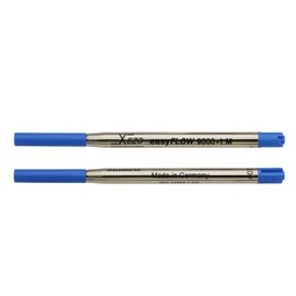 Xezo Pens Medium Ballpoint Gel Refills, Pack of 2, Blue Ink (Blue 9000-1 Ballpoint Refills)