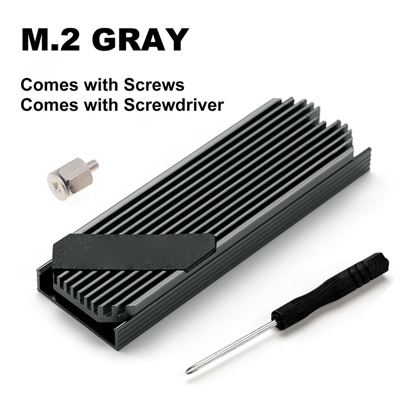 M.2 2280 SSD heatsink, M.2 PCIE NVMe SSD Heat Sink,