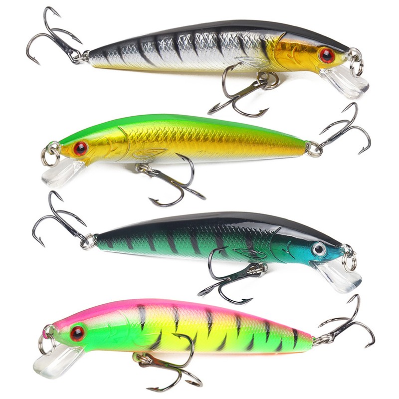 Fishing Lure Kit Saltwater Freshwater Hard Bait Lures Shallow Crankbait