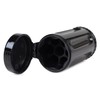 Windmill 586-1003K Windmill Portable Ashtray, Black, Honeycomb Junior, Airtight, Holds