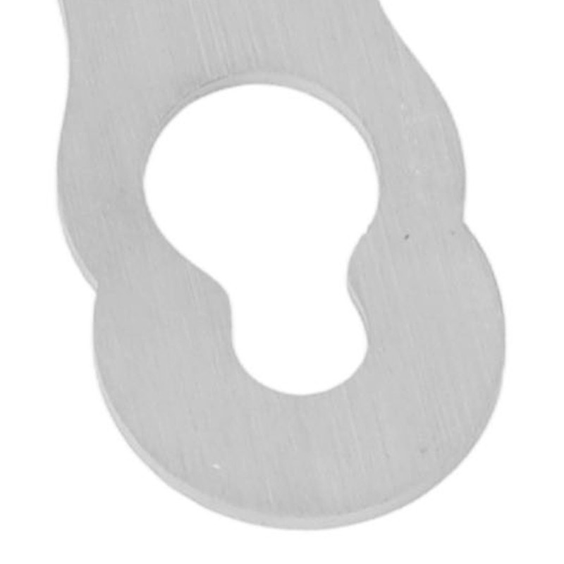 10 Pcs Lawn Mower Metal Blade Replacement Mowing Blade for