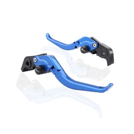 Adjustable Brake Handle Clutch Levers For CFMOTO 675SR-R, 675SS, 500SR VOOM 2024-2025 (Folding-Baby Blue)