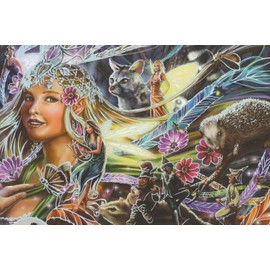 Queen of The Night Fairies 750 Piece Puzzle
