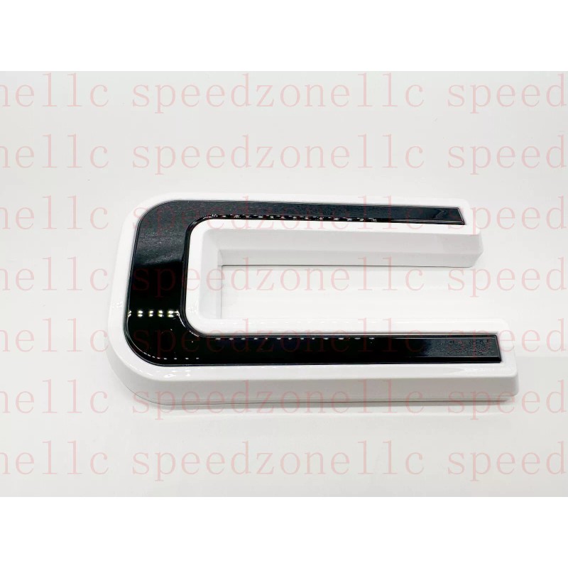Auto Front Black White Emblem Overlay 2019-2024 GMC Sierra 1500