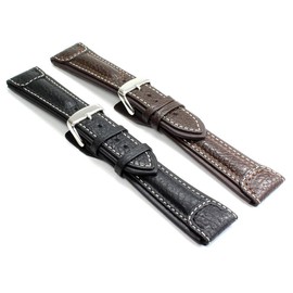 Performance RIOS1931 Watch Strap Handmade in Germany Classic 20 mm Black