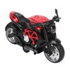 Alloy Motorcycle Model High Simulation Cool Sound Light Pull Back