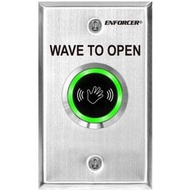 Seco-Larm Enforcer No Touch Request-to-Exit Plate, Outdoor (SD-9263-KSQ)