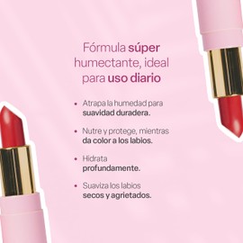 TEIA COSMETICOS Labial cremoso en barra humectante de ingredientes naturales - 4.5 g (Magenta)