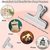 Chip Clips, 6 Pack Bag Clips, Food Clip, Stainless Steel