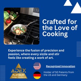 Chantal 12.5 inch Induction 21 Fry Pan, Uncoated