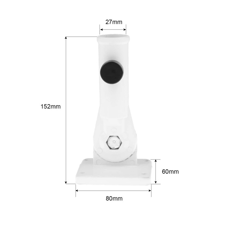 Flag Holder Flag Wall Mount Adjustable Holder Bracket Screw Pole