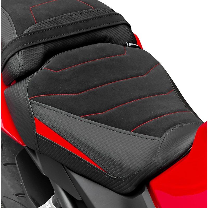 Complete Rider Seat for CB650R CBR650R 2024 2025 2026 (Red)