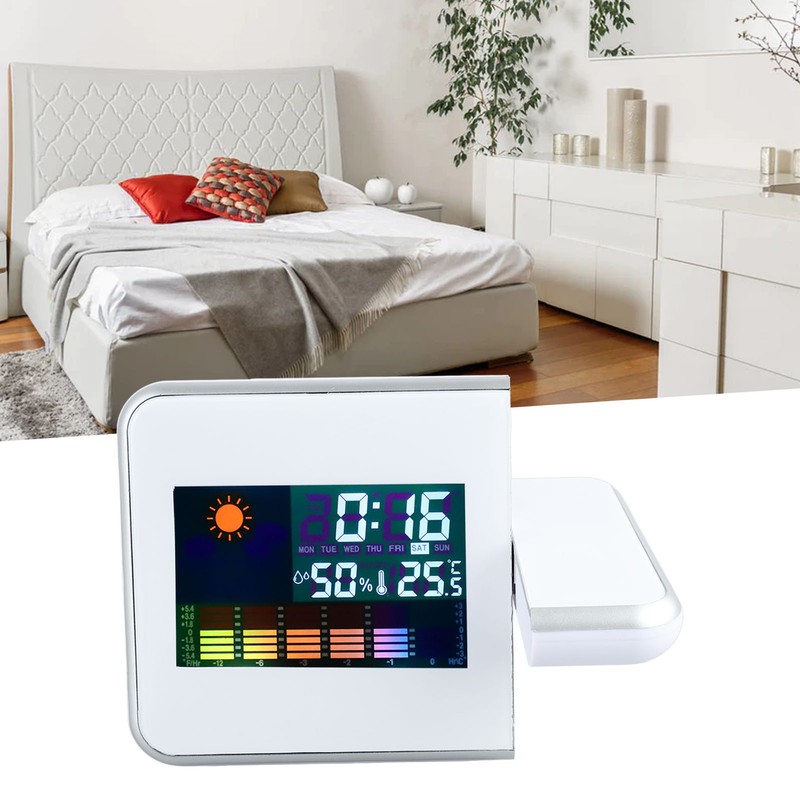 Projection Alarm Clock Innovative Mute Digital Alarm Clock Projector with
