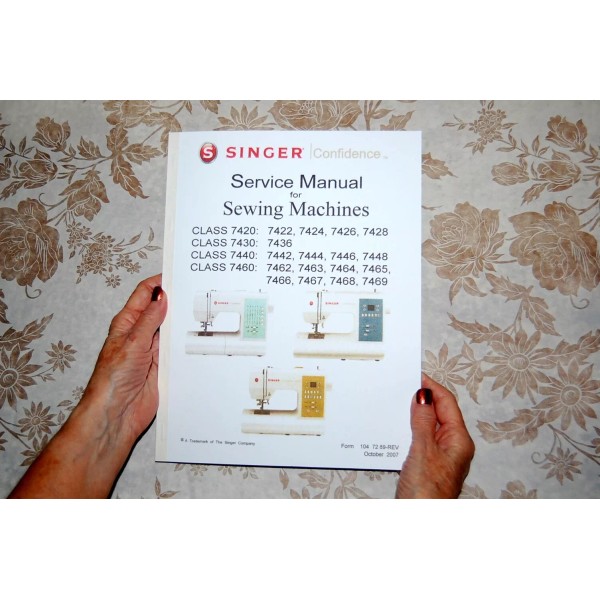 SINGER Service Manual for Singer 7463 7464 7465 7466 7467