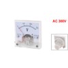 Sourcingmap AC 300V Volt Square Face Voltage Meter Analog Voltmeter