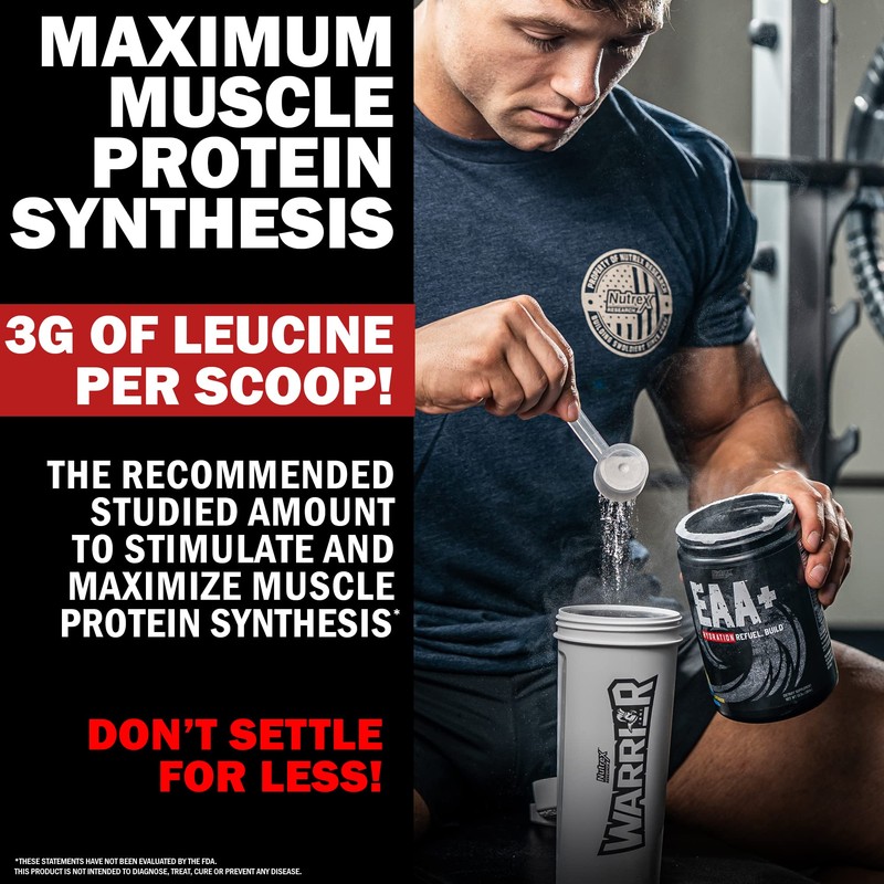 Nutrex Research EAA Hydration | EAAs + BCAA Powder |