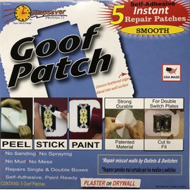 Self Adhesive Goof Patch Smooth (5 Packs of 5 Patches)
