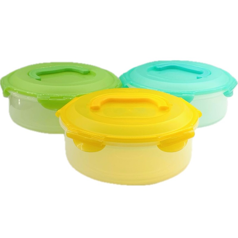 Generic BPA Free Plastic Round Cupcake or Pie Storage Container