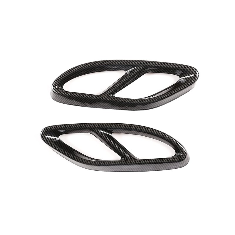 Stainless Steel Pipe Throat Exhaust Outlets Rear Frame Cover Trim