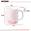 Taza para café Mandalas Personalizada con tu nombre, Taza para