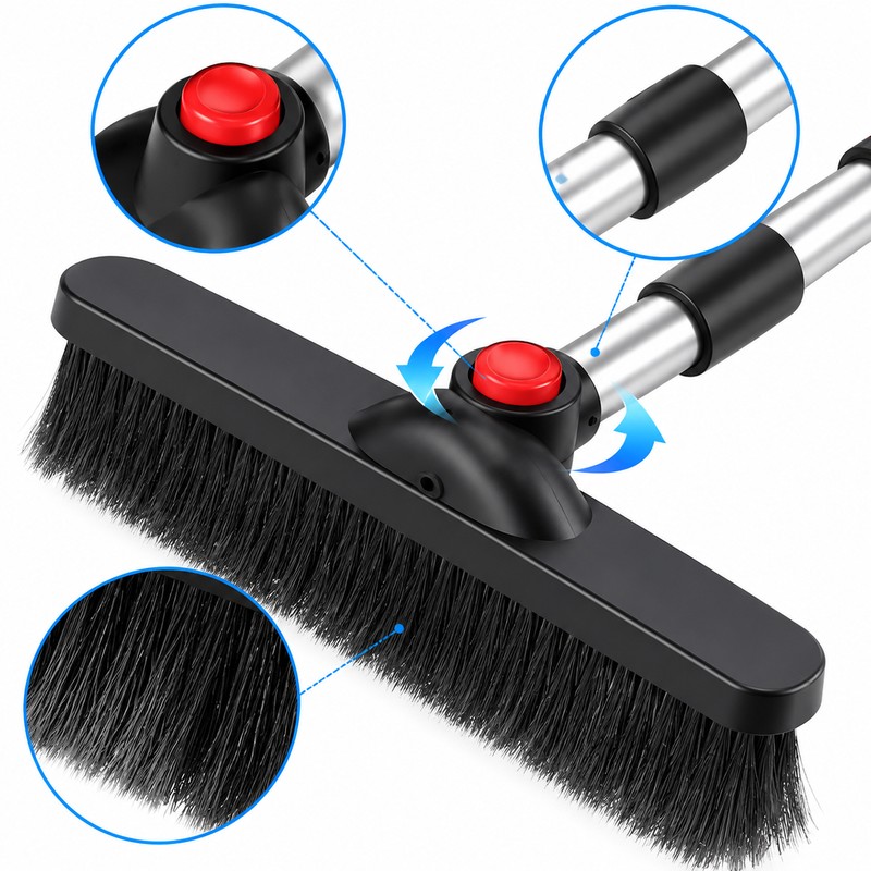 Extendable Snow Brush and Ice Scraper for Cars – 2-in-1